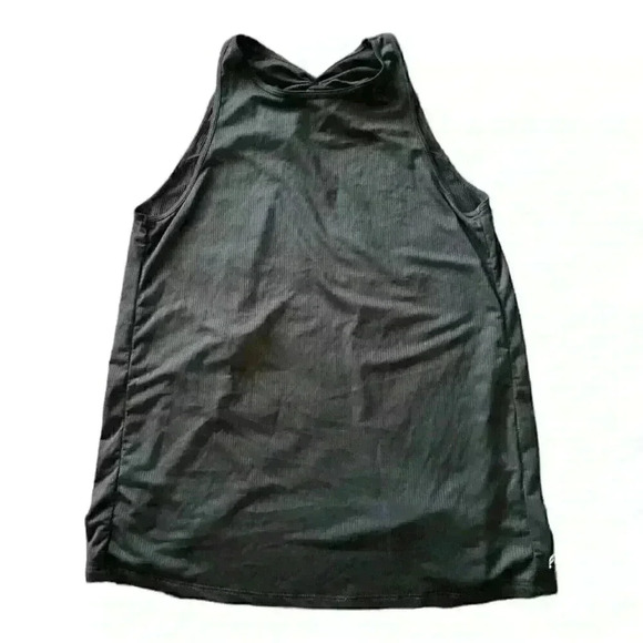 Fabletics Women’s Black Open Back Tank Top, Size-XS - Picture 1 of 3